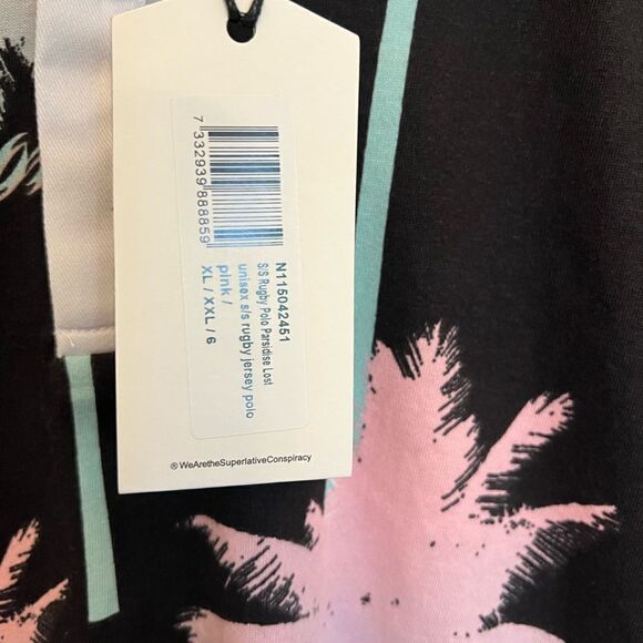Men’s NWT WESC Paradise almost Rugby Polo. Size XL. - Picture 5 of 10
